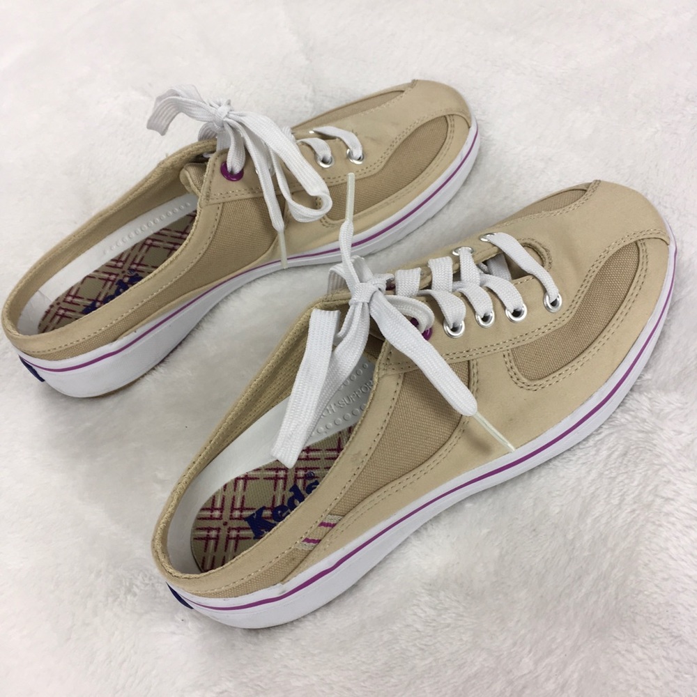 Keds Mule Slip On Lace Up Size 5 Arch Support Shoes